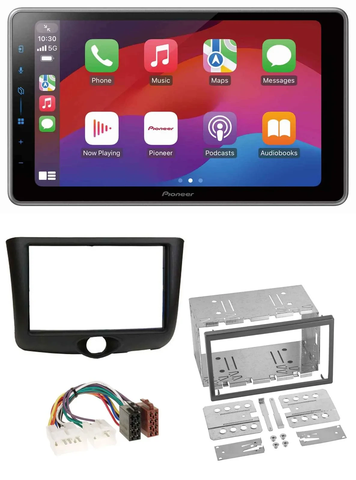 Автомагнитола для Toyota Yaris (1999–2003) Pioneer 2DIN, DAB, Bluetooth, USB, MP3