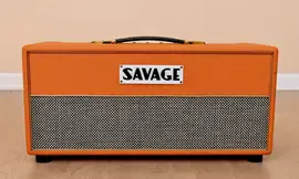 Усилитель для электрогитары Savage Audio Blitz 50 Boutique Tube Amp Head Custom Orange Tolex EL34 USA 2000s
