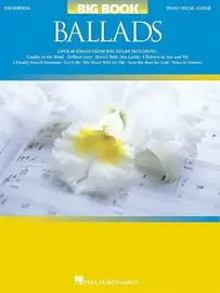 Ноты MusicSales BIG BOOK OF BALLADS PIANO VOCAL GUITAR BOOK 2ND EDITION