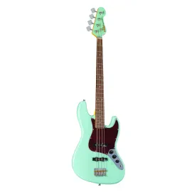 Vintage Reissued VJ74VG Ventura Green - E-Bass