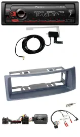 Автомагнитола Pioneer DAB, USB, Bluetooth, для Renault Scenic, Megane (1996–2000)