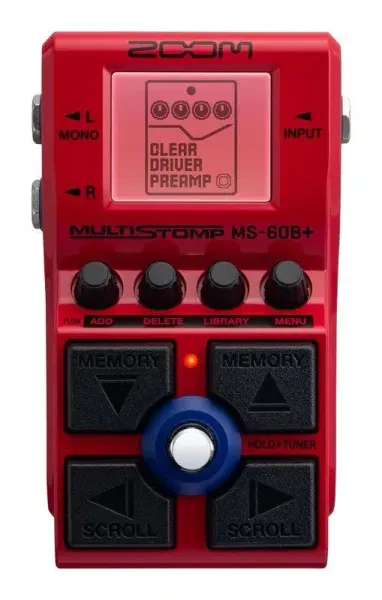 Zoom  MS-60B+ Multistomp Bass Processor Pedal