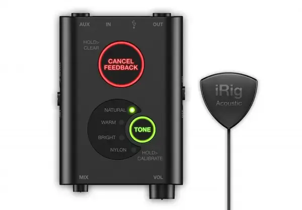 Звукосниматель для акустической гитары IK Multimedia iRig-Acoustic-Stage