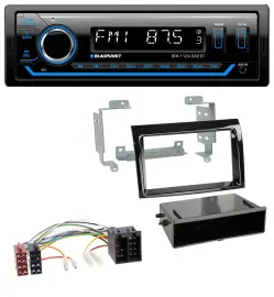 Blaupunkt Bluetooth USB DAB MP3 Autoradio für Fiat Ducato (06-10) - piano