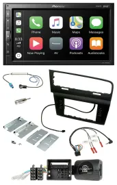 Автомагнитола Pioneer 2DIN DAB, Bluetooth, USB для VW Golf VII (с 2012)