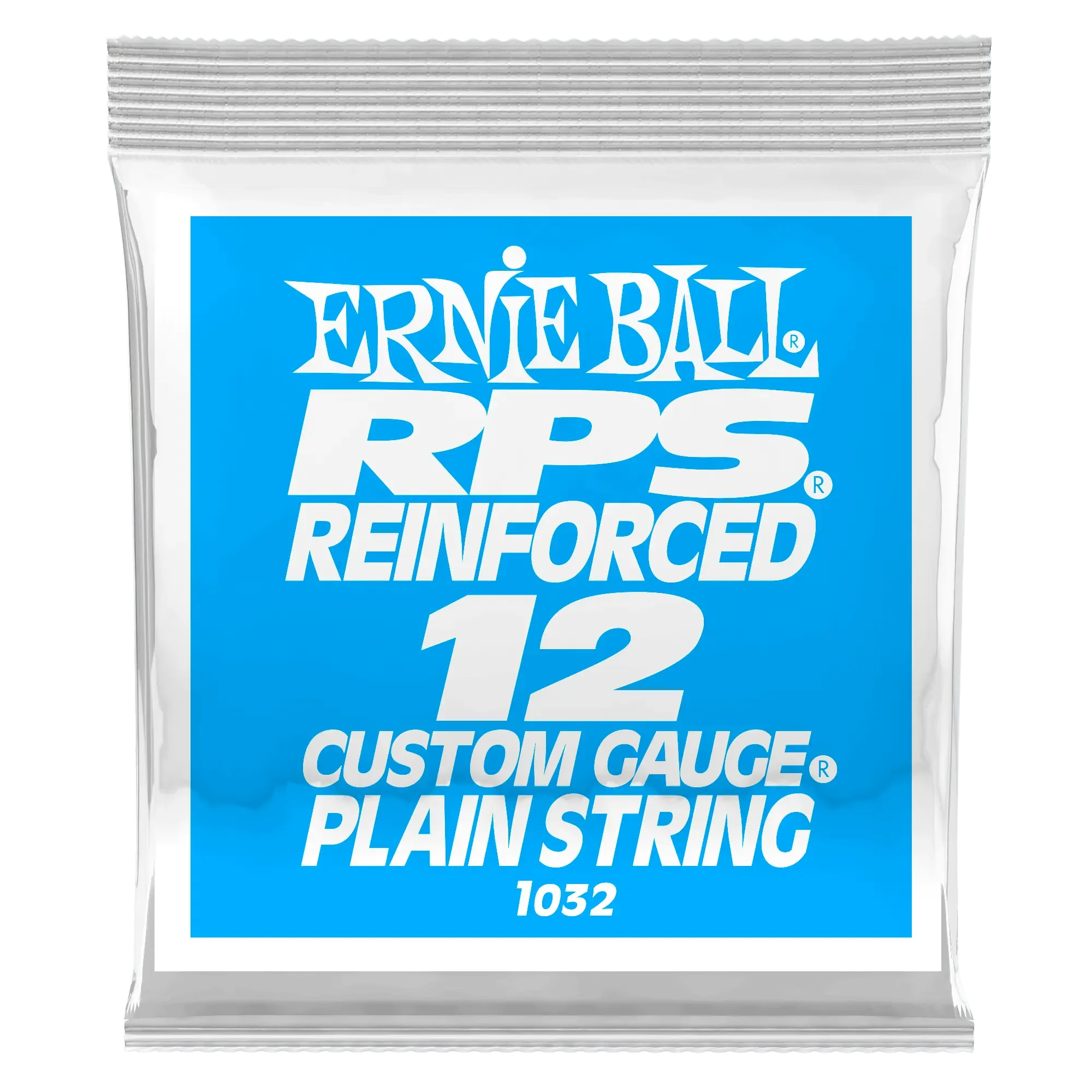 Струна для акустической и электрогитары Ernie Ball P01032, сталь, калибр 12