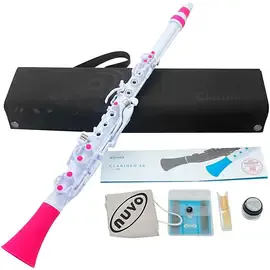 Кларнет Nuvo Clarineo 2.0 белый/розовый