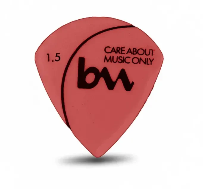 Медиатор bagandmusic AKSS72 Delrin Jazz III Red 1.5