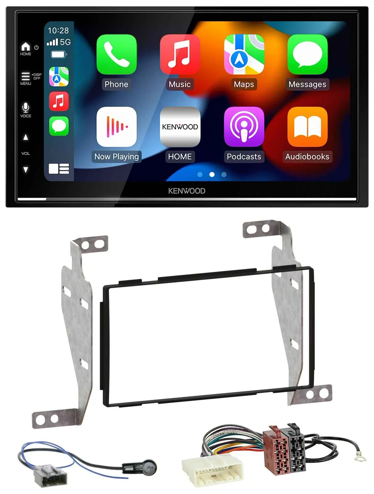 Kenwood DAB USB Bluetooth 2DIN MP3 Autoradio für Nissan Juke (2010-2014)