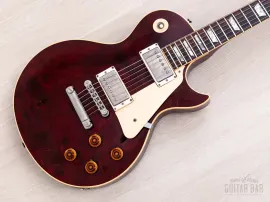 Б/У Электрогитара Gibson Heritage Series Standard-80 Les Paul винно-красный (1981) с хамбакерами Tim Shaw PAF и кейсом