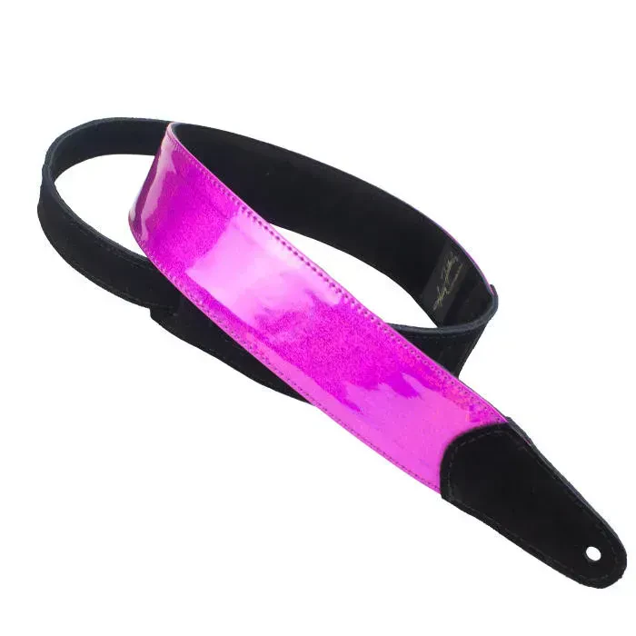 Ремень для гитары Henry Heller HMOD2-09 Glam Vinyl Series Rose Sparkle