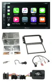 Pioneer DVD 2DIN Lenkrad DAB Bluetooth USB Autoradio für Chevrolet Aveo Captiva