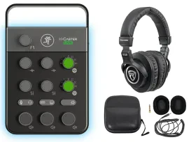 Микшер для стриминга Mackie M Caster Live USB/Smartphone с FX (набор) с наушниками