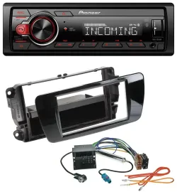 Pioneer Bluetooth USB DAB MP3 Autoradio für Seat Ibiza ab 08 Klavierlack schwarz