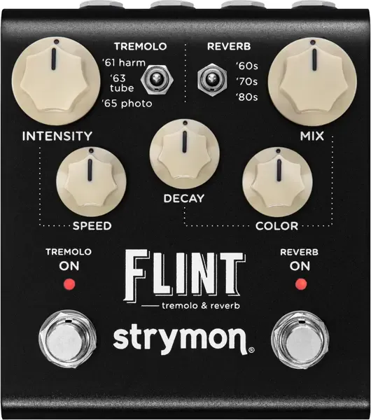 Педаль эффектов для электрогитары Strymon Flint Tremolo Reverb V2