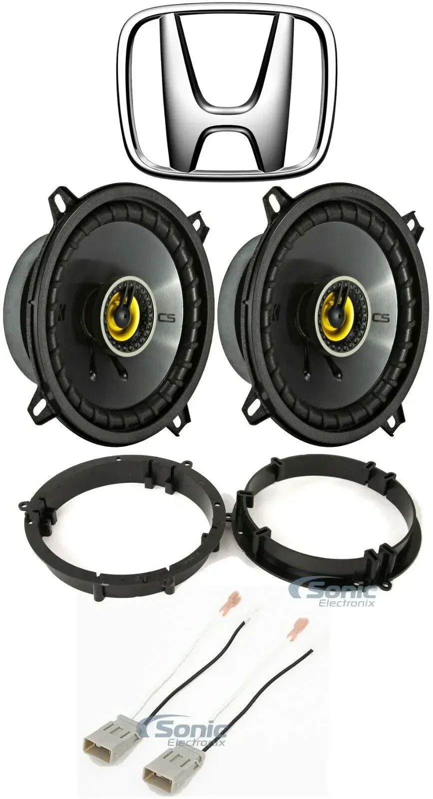 Автодинамик Kicker 43CSC654 (набор) 6.5" для дверей для Honda Civic 2001–2005
