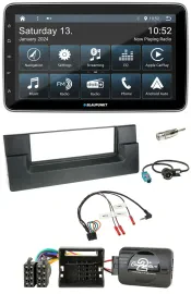 Blaupunkt USB DAB SD Lenkrad Bluetooth Autoradio für BMW 5er E39 01-04 Aktivsyst