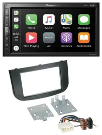 Pioneer USB MP3 DAB 2DIN Bluetooth Autoradio für Mitsubishi Colt 2008-2012