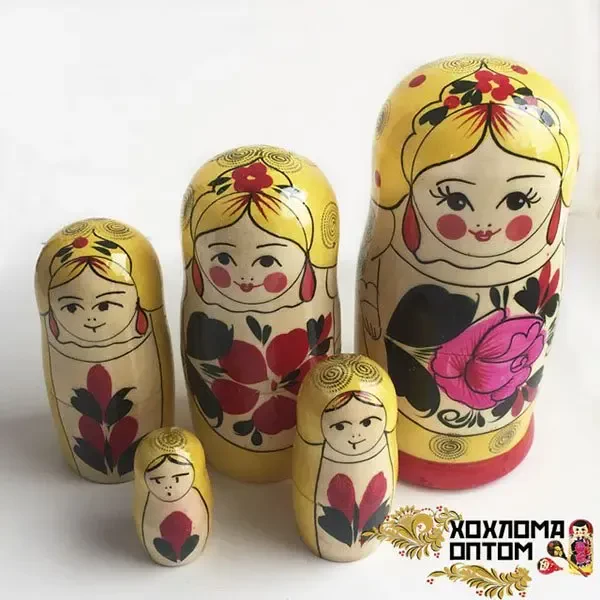 Матрешка Хохлома LHM10108