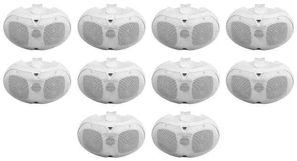 Настенная акустика Rockville D4-70 White 4" 30W (10 штук)