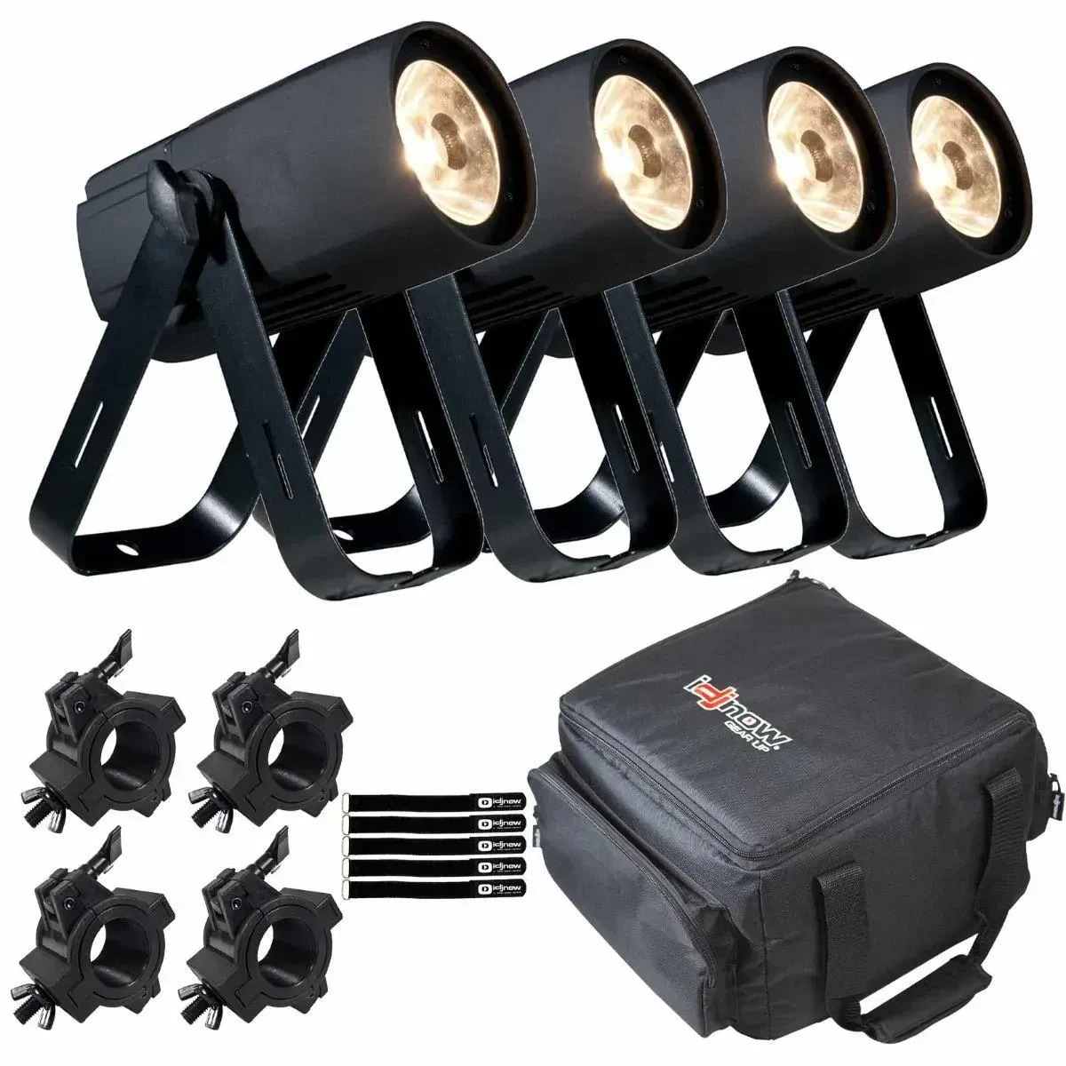 Светодиодный прибор American DJ Saber Spot Warm White Compact с аксессуарами (4 штуки)