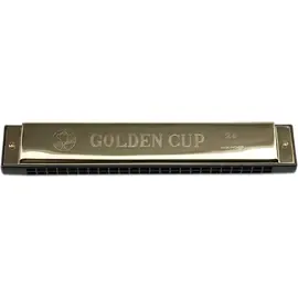 Губная гармошка тремоло GOLDEN CUP JH024-5S C