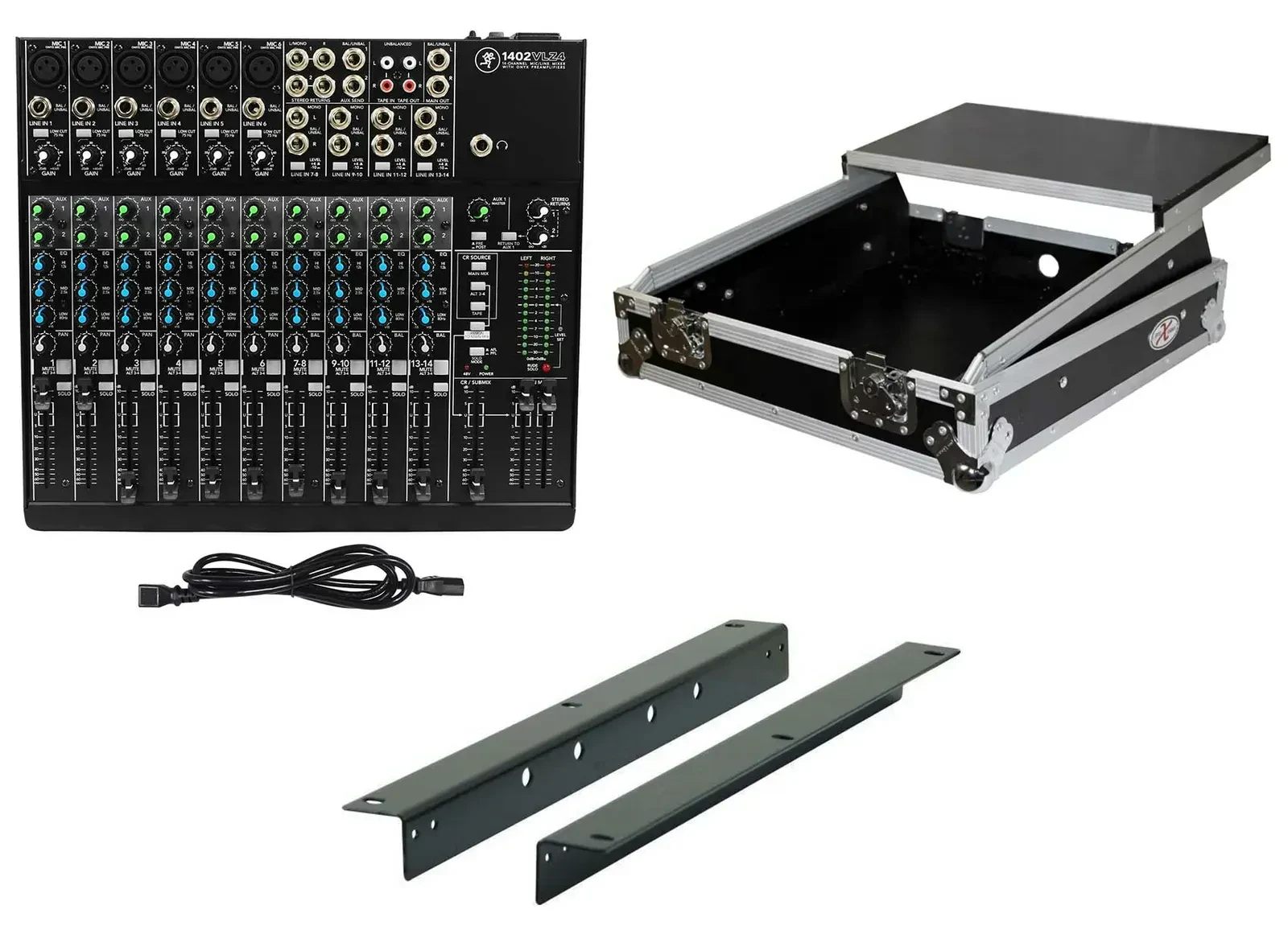Аналоговый микшер Mackie 1402VLZ4 с кейсом и креплением