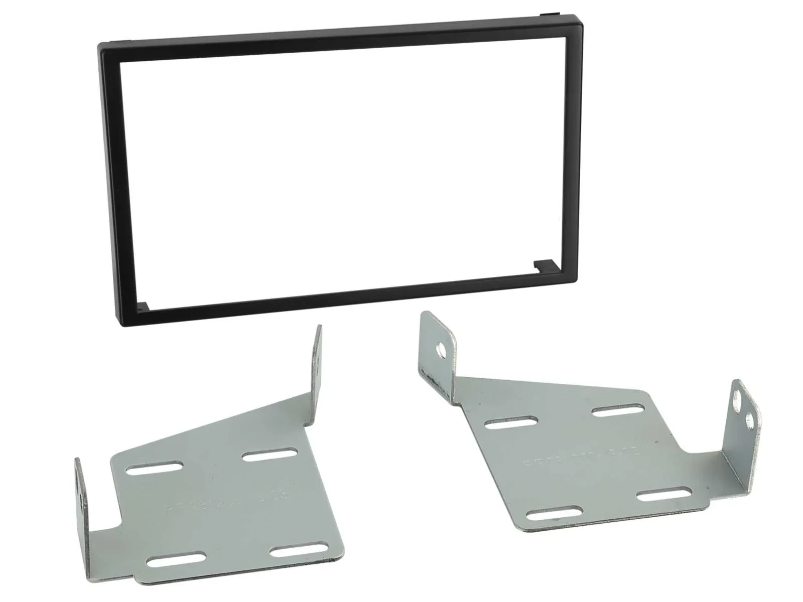 Einbaurahmen Set Doppel DIN Autoradio für Mitsubishi Space Star Radiovorbereitun