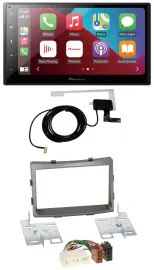 Pioneer USB Bluetooth DAB MP3 2DIN Autoradio für SSangYong Rodius ab 2013