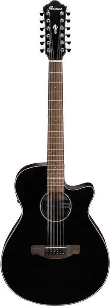 Электроакустическая гитара Ibanez AEG5012 AEG 12-String Black