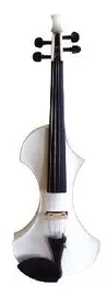 Электроскрипка Pierre Cesar MEV1510WH 4/4 с немецким звукоснимателем белого цвета