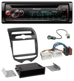 Pioneer MP3 DAB CD Bluetooth USB Autoradio für Hyundai ix20 (ab 10) man. Klima