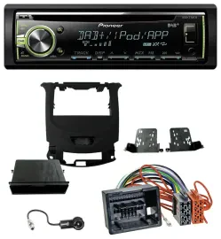 Автомагнитола Pioneer DAB, USB, MP3, AUX, CD для Chevrolet Cruze (с 2016), черный глянец
