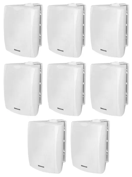 Настенная акустика Rockville WET-6W White 6.5" 50W (8 штук)