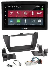 Blaupunkt DAB Bluetooth USB MP3 2DIN Autoradio für Hyundai ix35 (2010-2013)