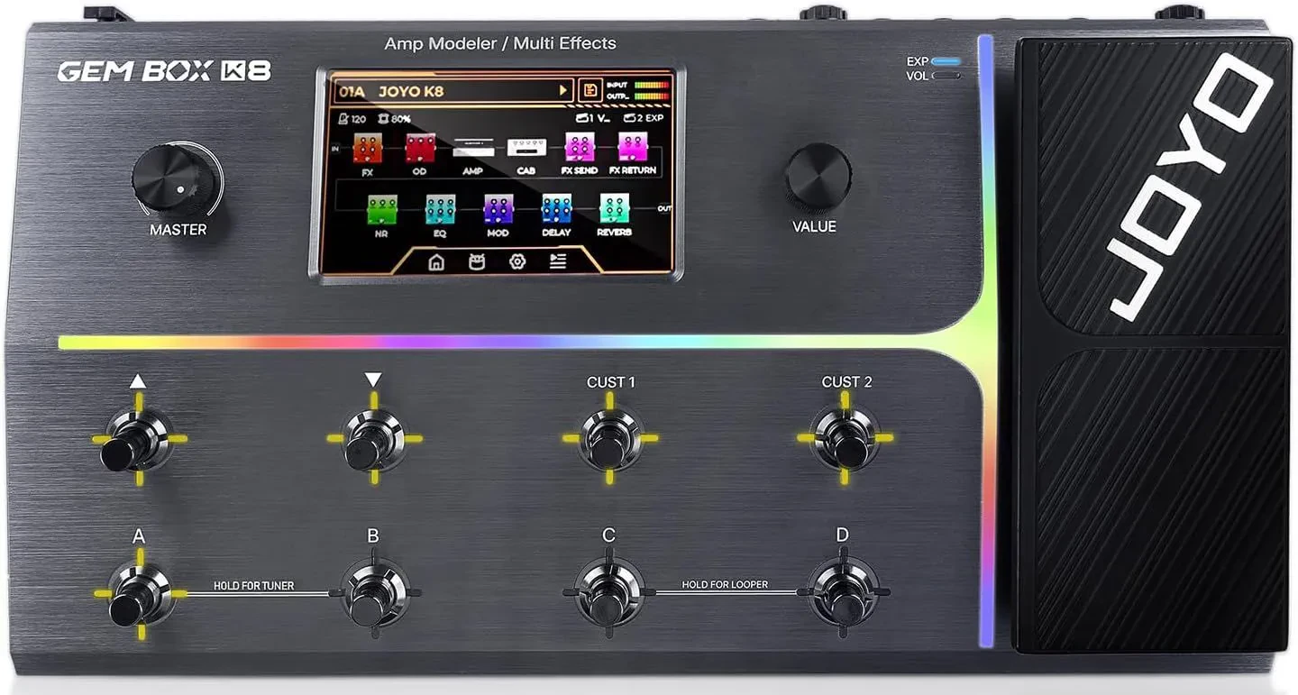 Процессор для электрогитары Joyo GEM BOX K8