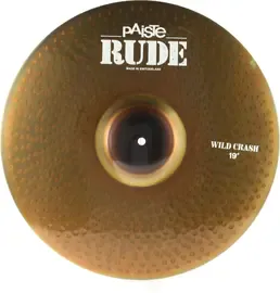 Тарелка барабанная Paiste 19" Rude Wild Crash