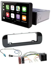 Pioneer Bluetooth MP3 DAB USB Autoradio für Fiat Panda (ab 2012) - glänzend