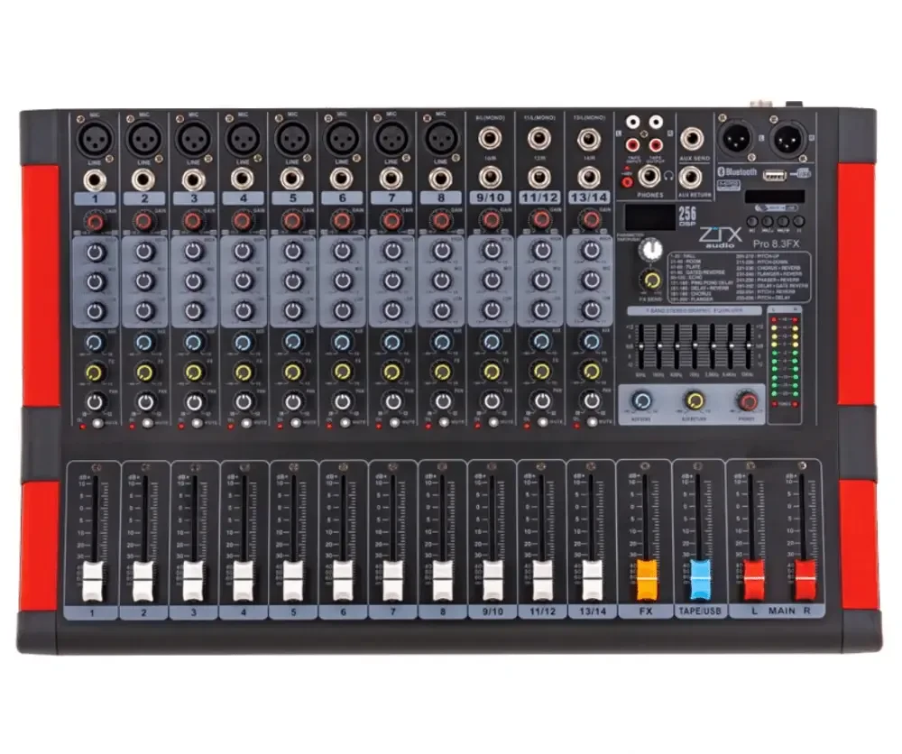 Аналоговый микшер ZTX audio Pro 8.3Fx
