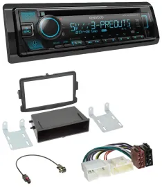 Kenwood Bluetooth USB CD MP3 DAB Autoradio für Dacia Dokker, Duster, Lodgy