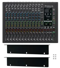 Mackie ONYX16 16-Channel Analog Mixer w/USB/3-Band EQ/Bluetooth+Rack Ear Kit