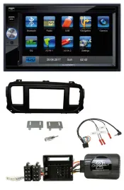 Blaupunkt SD USB TMC Bluetooth 2DIN Lenkrad Navigation für Toyota Proace Citroen