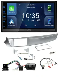 JVC DAB Bluetooth Lenkrad USB 2DIN Autoradio für Alfa Giulietta 2010-2014 940 si
