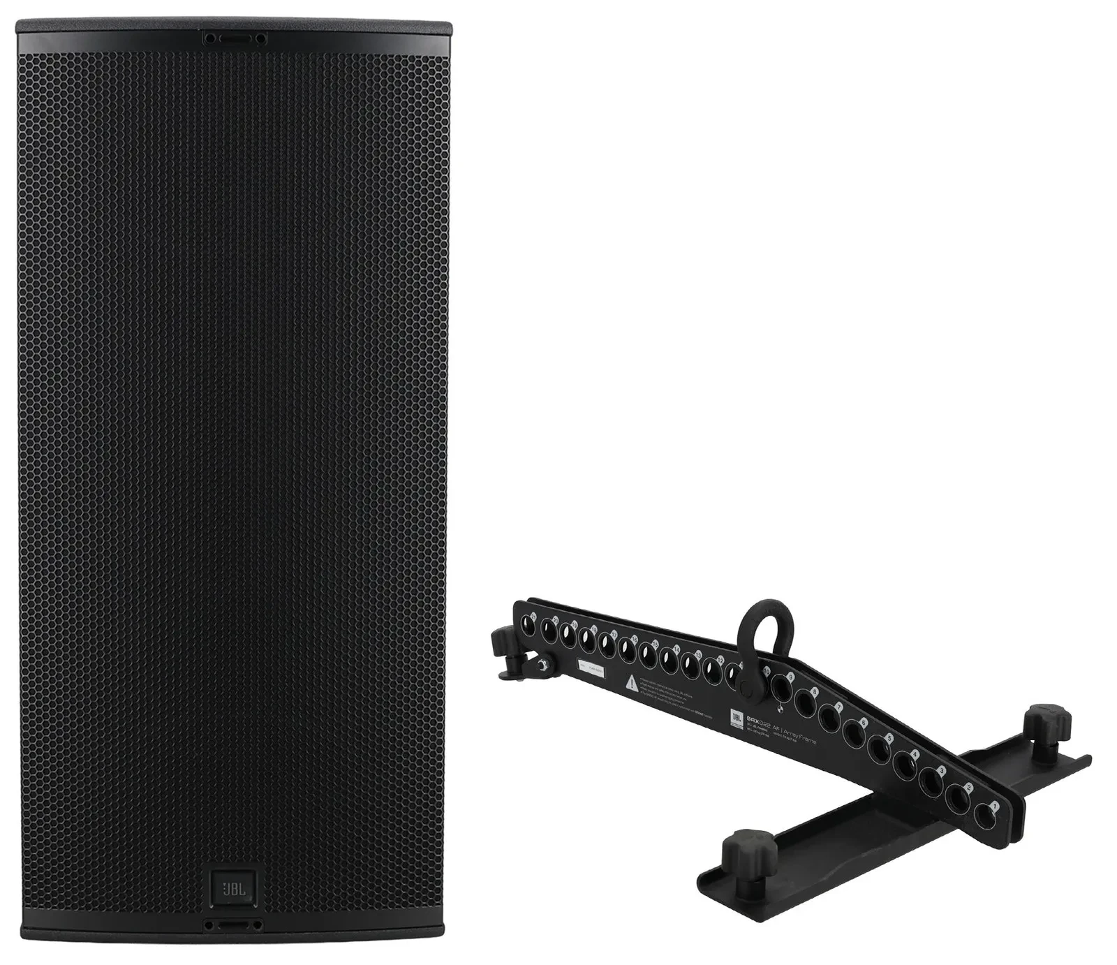 JBL SRX922 Dual 12" 3-Way Powered Active DJ PA Speaker+Array Frame