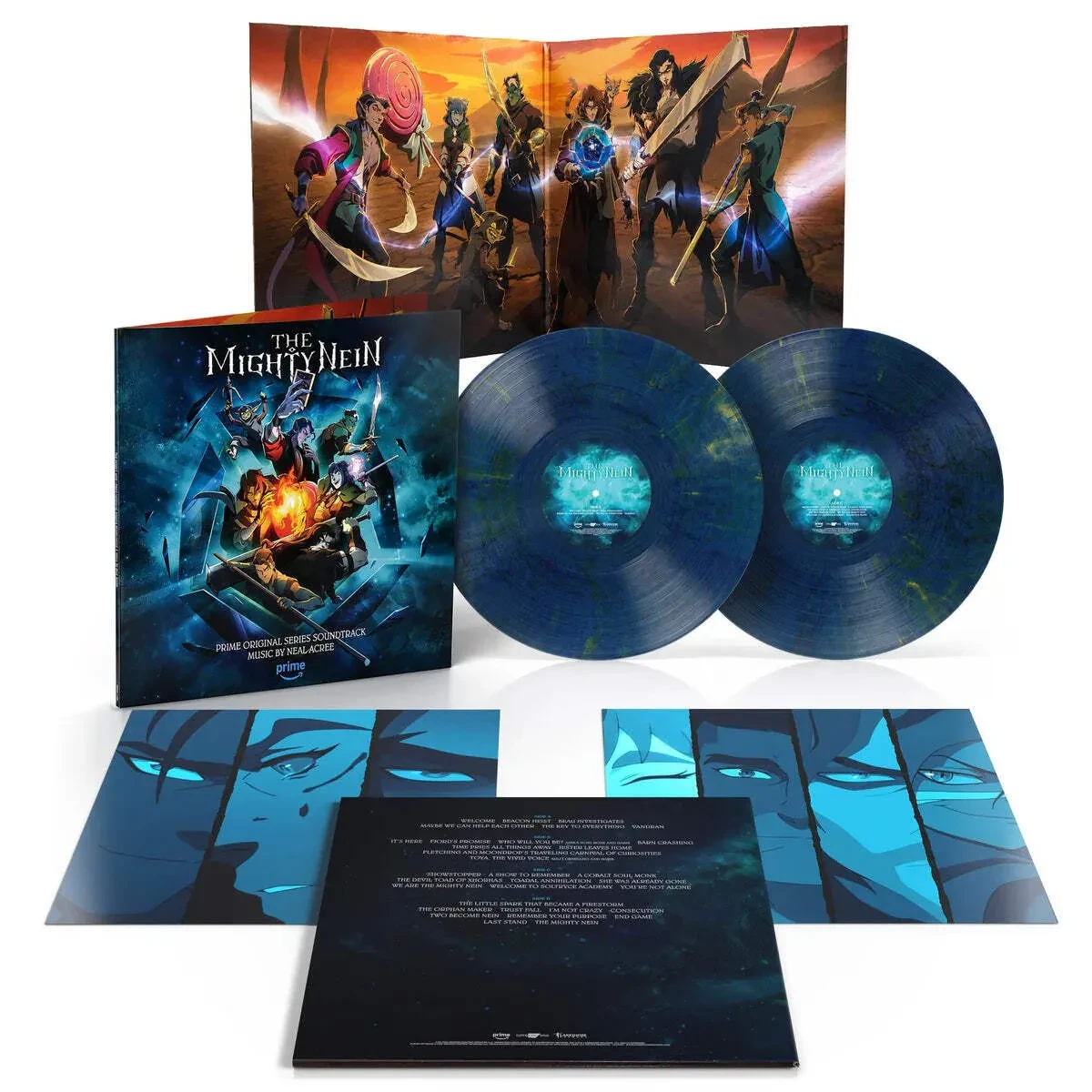 Neal Acree - The Mighty Nein (Soundtrack) [Gold & Cobalt Vinyl] NEW