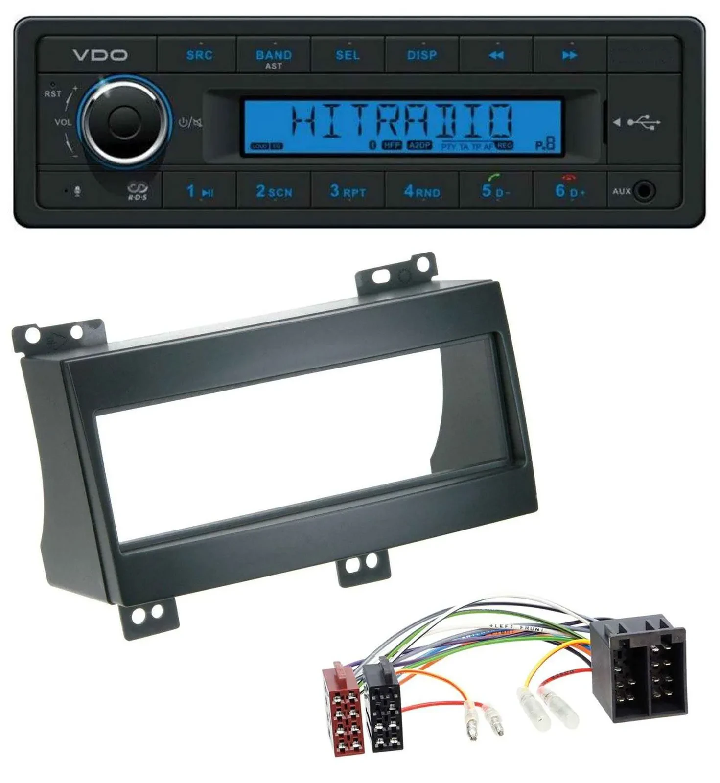 VDO AUX Bluetooth USB MP3 Autoradio für Kia Ceed (2007-2009)