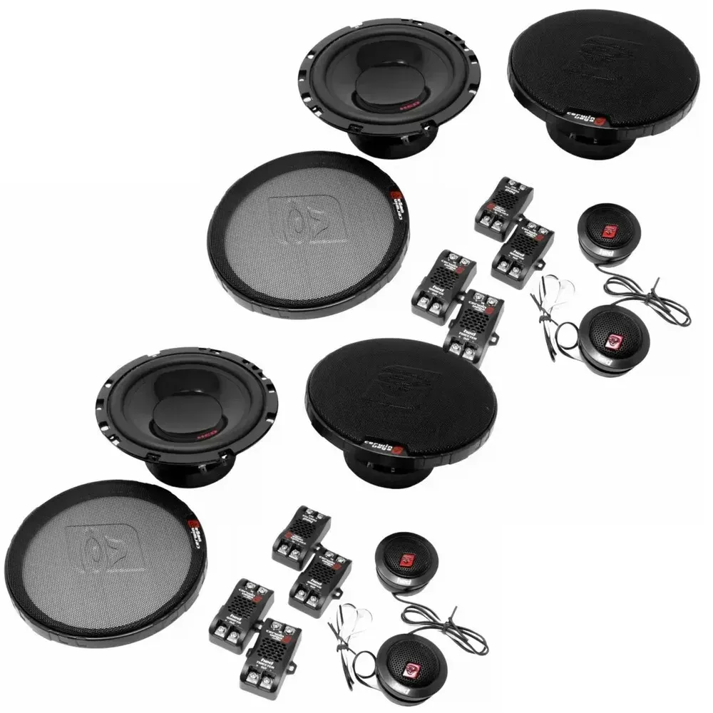 Cerwin Vega H765C 100W 6.5" 2-Way Component Car Speakers (2 Pairs)