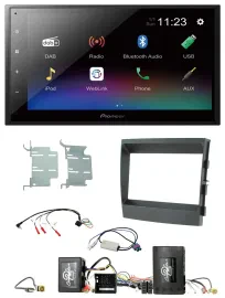Pioneer USB Bluetooth DAB 2DIN Lenkrad Autoradio für Porsche Panamera Soundsyste