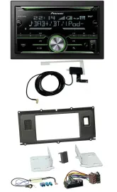 Pioneer CD USB MP3 Bluetooth 2DIN DAB Autoradio für Land Rover Evoque Blindstopf