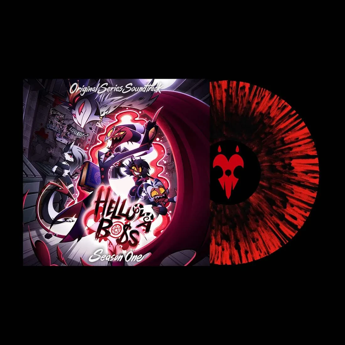 Helluva Boss: Season 1 (Original Soundtrack) [Indie-Exclusive Demon Blood Vinyl]